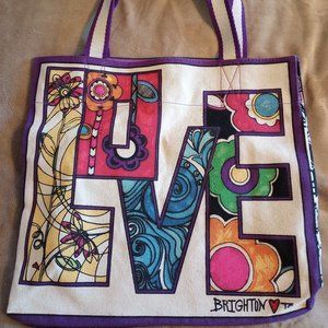 Brighton Tote Bag, Love Groove II (NEW W/O Tags)
